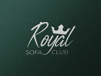Royal Sofa Club Logo Design | Branding | UI 3d app brand identity branding business color design graphic design icon illustration inspiration logo logo design typography ui ui design ux ux design vector web design