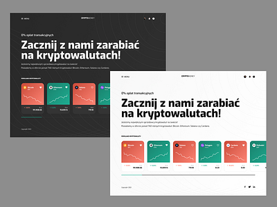 CryptoMoney design figma typography ui ux webdesign