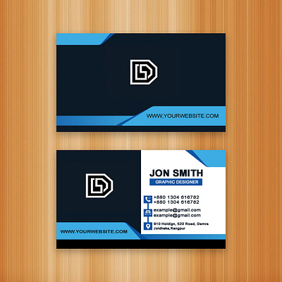 Business Card Design branding business card design creative design graphic design modern business card uniuqe business card youtube art design