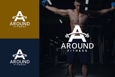 Around Fitness Logo Design awesome logo brand identity brand logo branding clothing brand company logo fashion retouch graphic design initial logo logo creator logo design modern logo monogram logo name logo personal logo redesign logo simple logo typography logo