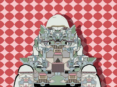 Full Body Suit Mock Up - AREMES Enterprises characters digital art illustration illustrator poster ryanseslow vector vector art