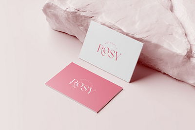 Rosy Authentic authentic branding fashion branding logo luxury typo