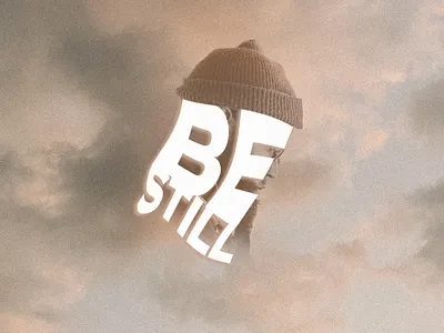 Be Still branding christian church design face graphic design human icon illustration inspiration lettering logo sky typography ui ux vector