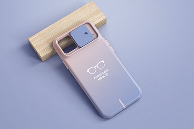 Phone Case Mockup abstract accessory back case cell clean cover design device display mobile mockup phone phone case phone case mockup plastic protection realistic silicone smartphone