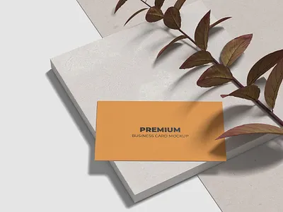 Minimalist Business Card Mockup 3d branding business business cards bussines card card corporate cover design elegant graphic design layer layout logo minimalist modern presentation psd screen showcase