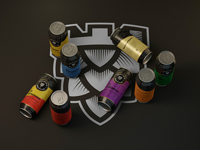 Brasserie des Murailles - Overview branding design graphic design identity logo packaging