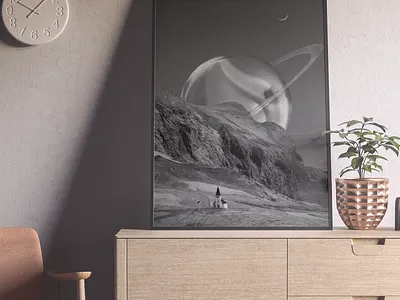 Potential Heavens · Digital Collage collage digital collage graphic design sci fi scifi