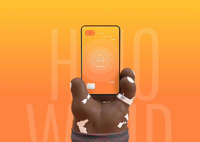 Design a Payment Card of the Future 3d branding challenge dribble pointcard