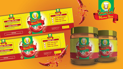 Brand and Product Packaging - Sambal Muma Bila branding product design