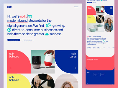 Nolk Landing Page Design design figma landing page nolk ui uidesign uiuxdesign ux website