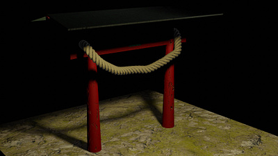 Torii Gate 3d 3drender blender gate japanese