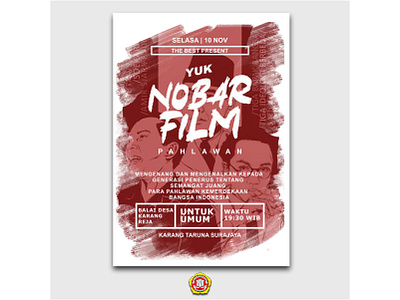 Pamflet Karang Taruna banner branding design graphic design