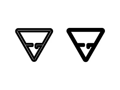 FG Letter Logo brand identity