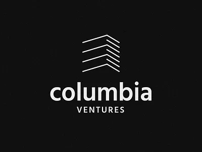 Columbia Ventures Logo branding design logo real estate vector