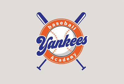 YANKEES brand identity design graphic design logo vector vintage