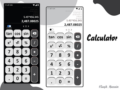 Calculator 3d adobe adobexd app graphic design illustration ui