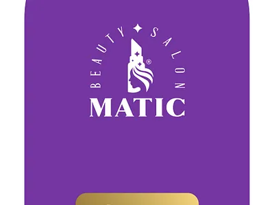 matic beauty salon branding design graphic design illustration logo logo design logodesign logodesigns mobile ui design typography ui ux vector