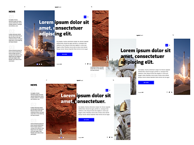 ApolloTravel design figma typography ui ux webdesign