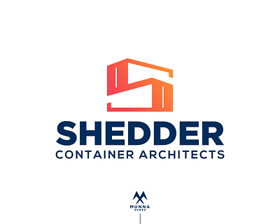 S Logo | Container Shed architect brand logo branding cargo clean logo container container house container sheds creative house creative s logo engineering home letter s logo lettermark logo design minimal s shipping container sleek symbol