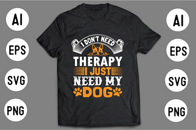 DOG T shirt Design Template dog t shirt svg bundle