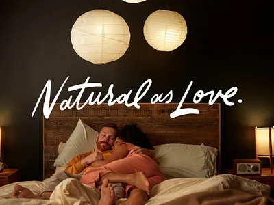 Natural as Love Lettering handlettering lettering script type typography