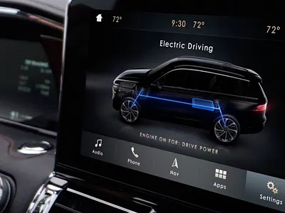 Lincoln Electric Driving Visualisation automotive battery center console drive train electric ford hmi hybrid infotainment interface lincoln regeneration tesla ui