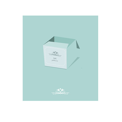 lil patisserie design illustration logo pastel typography vector wesanderson