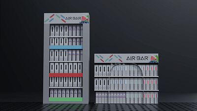 Air Bar Stands 3D 3d industrial design