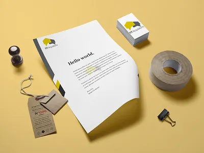 Letterhead Design advertisement branding business card design documents graphic design header illustration letter letterhead logo ms office print ready promotion services statement template