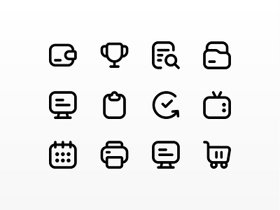 User interface icons set icon icon apps icon set icons landing page ui ui design web icons