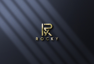 LOGO name ROCKY branding businesscard design emblem graphic design icon illustration lenovo estilo logo logo r monogramlogo newlogo renovo estilo renovologo stationery symbol typography vector