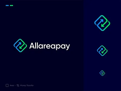 Allareapay Logo Design: Area + Money Transfer area bank banking banking logo branding finance finance logo financial fintech logo logo design minimal logo modern logo money money transfer pay payment payment logo wallet wallet logo