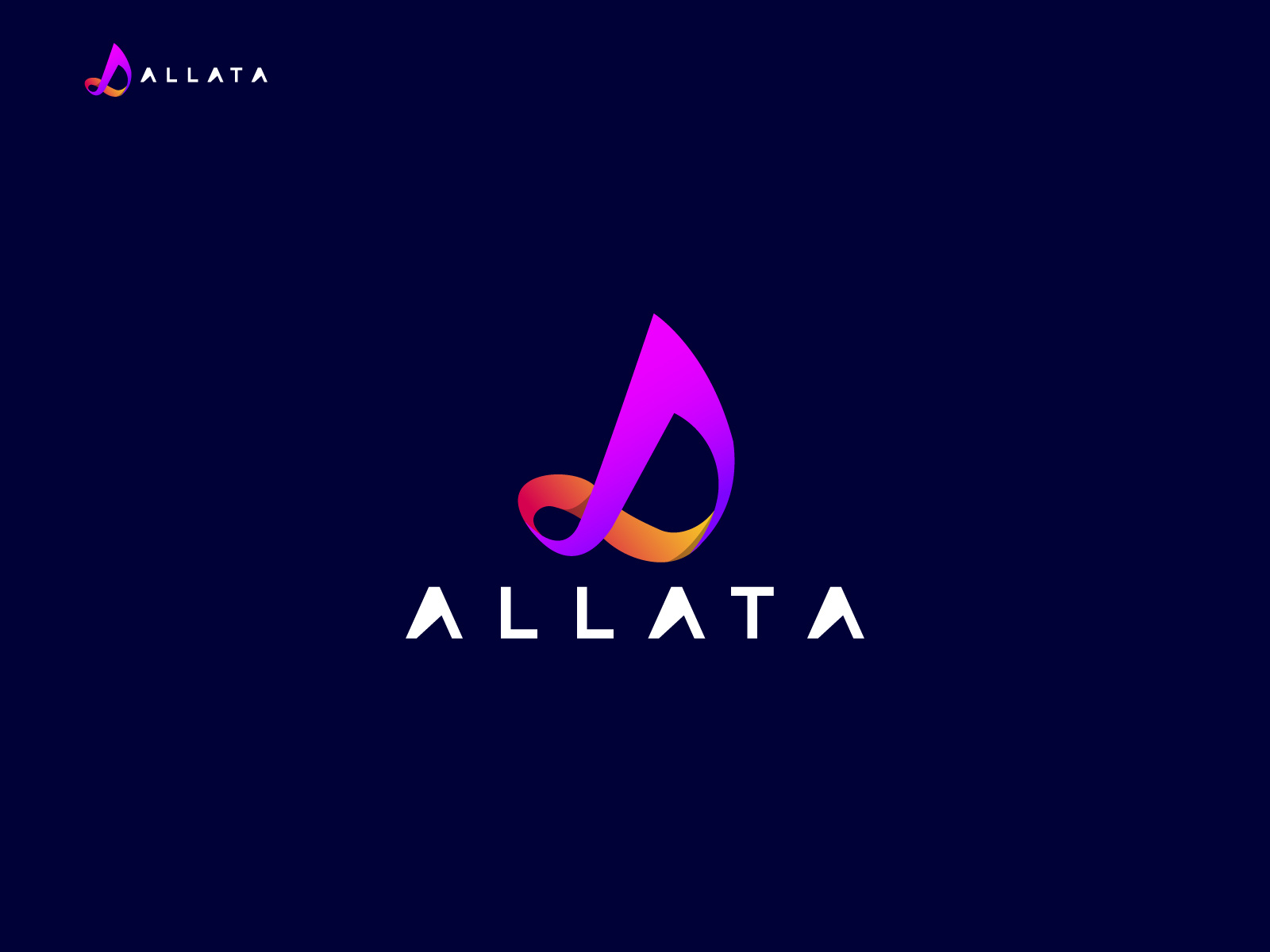 Example of Letter A Logo