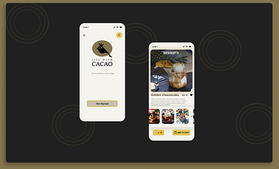 food app app design ui ux web