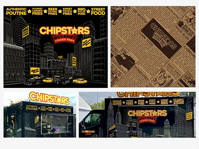 Food Truck, Van & Food Wrap adobe illustrator branding design food service food truck illustration logo typography van vector wrap