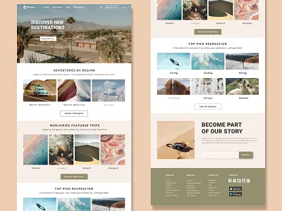 Wayfarer Travel Agency design product deisgn travel ui web website