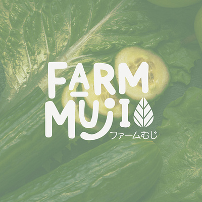 Farm Muji Logo Project By Temjai Studio branding cute logo design graphic design illustration logo nature logo temjaistudio ui ux vector