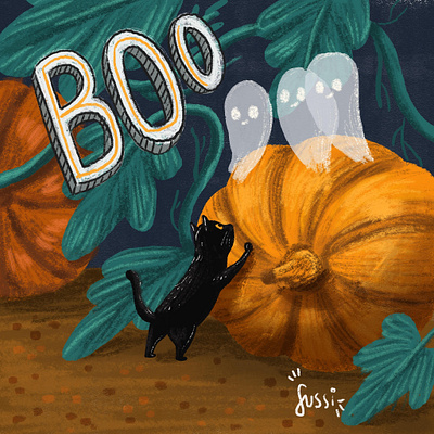 Halloween cat illustration book illustrattion cartoon character children illustration childrens book design drawing illustration