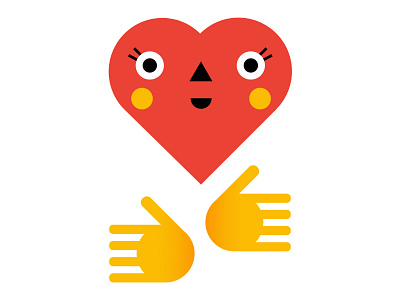 International Human Solidarity Day adobe illustrator best character day design draft draw dribbble flat hand heart human illo illustration illustrator love minimal shot solidarity vector