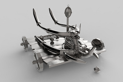 Ancient War Machine 3d animation design