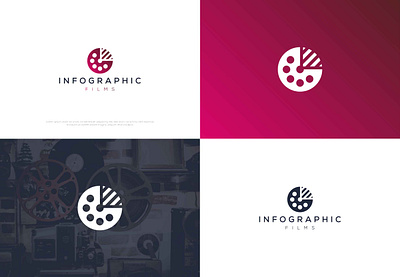 Minimalist Films Industries Logo Design asia films filmsindustrieslogo minimalistlogo minimallogo movielogo