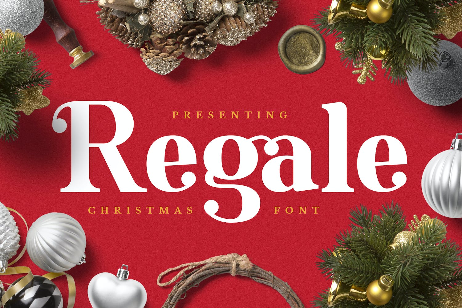 Regale Font app branding christmas design display display font font graphic design holiday illustration logo serif typeface typography ui ux vector