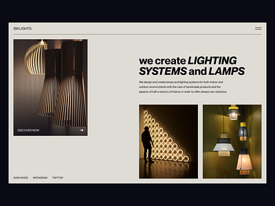 SM LIGHTS 2021 trends art direction branding clean creative design e commerce ecommerce illustration layout lights logo shop typography ui ui elements uidesign ux web web design