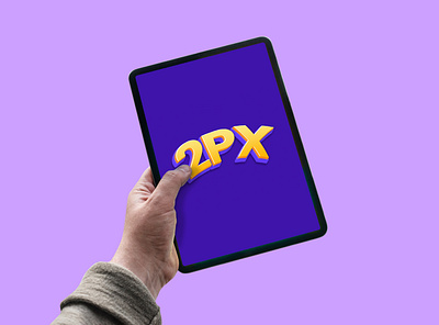 Learn how to create ipad Pro Mockup from image- Photoshop- free 2px apple branding clean design download free illustration imhassanali ipad ipad pro logo modern process psd the2px tutorial typogrpahy ui youtube