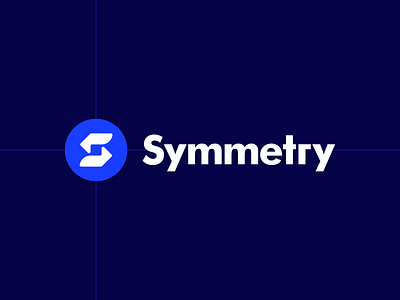 Symmetry Logo Design - Crypto / Blockchain / S Monogram/ Arrows bitcoin blockchain brand crypto cryptocurrency design eth btc sol ethereum exchange finance fintech geometric logo icon logo network professional logo s simple logo software tech technology