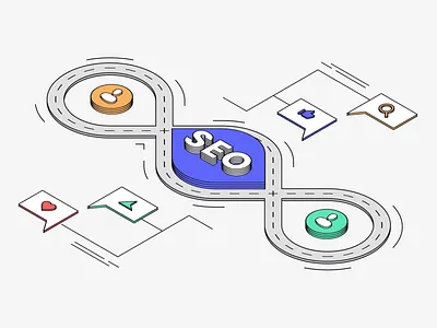 SEO for Affiliate Marketing: 14 Tips for 2021 blog branding illustration isometric marketing seo tips