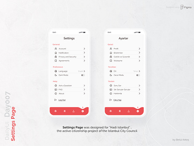 DailyUI - Day007 app dailyuı dailyuıchallenge day007 design ui ux uxdesign uıdesign