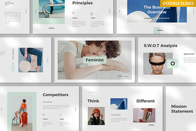 Feminist Minimal Presentation branding deck design designposter feminist feminist minimal graphic design illustration keynote minimal minimal template modern multipurpose pitch pitch deck powerpoint professional slides ui vector