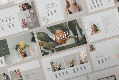 Vynil Minimalism Presentation analytics annual report branding deck design designposter google google slides graphic design illustration keynote minimalism minimalpresentation plan powerpoint presentation template report slides ui vector