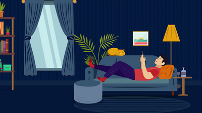 Illustration 2d animation cartoon digital art explanier graphic design illustration ingo graphic vector
